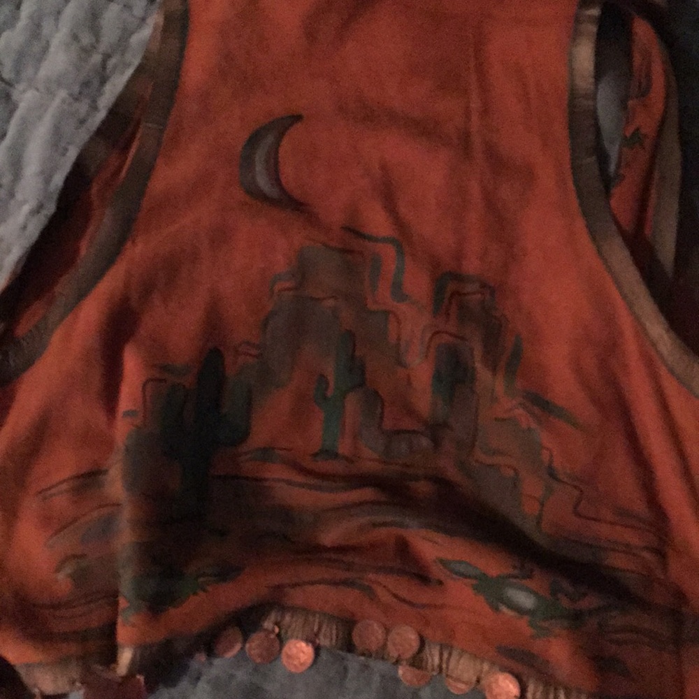 Suede vest - Picture 4 of 5